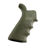 Hogue 15031 OverMolded Beavertail Made of Rubber With OD Green Cobblestone Finish for AR-15, M16