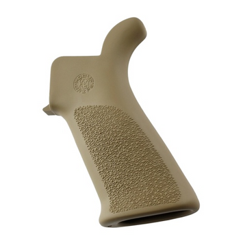 Hogue 15033 OverMolded Beavertail Cobblestone Desert Tan Rubber Pistol Grip for AR-15, M16