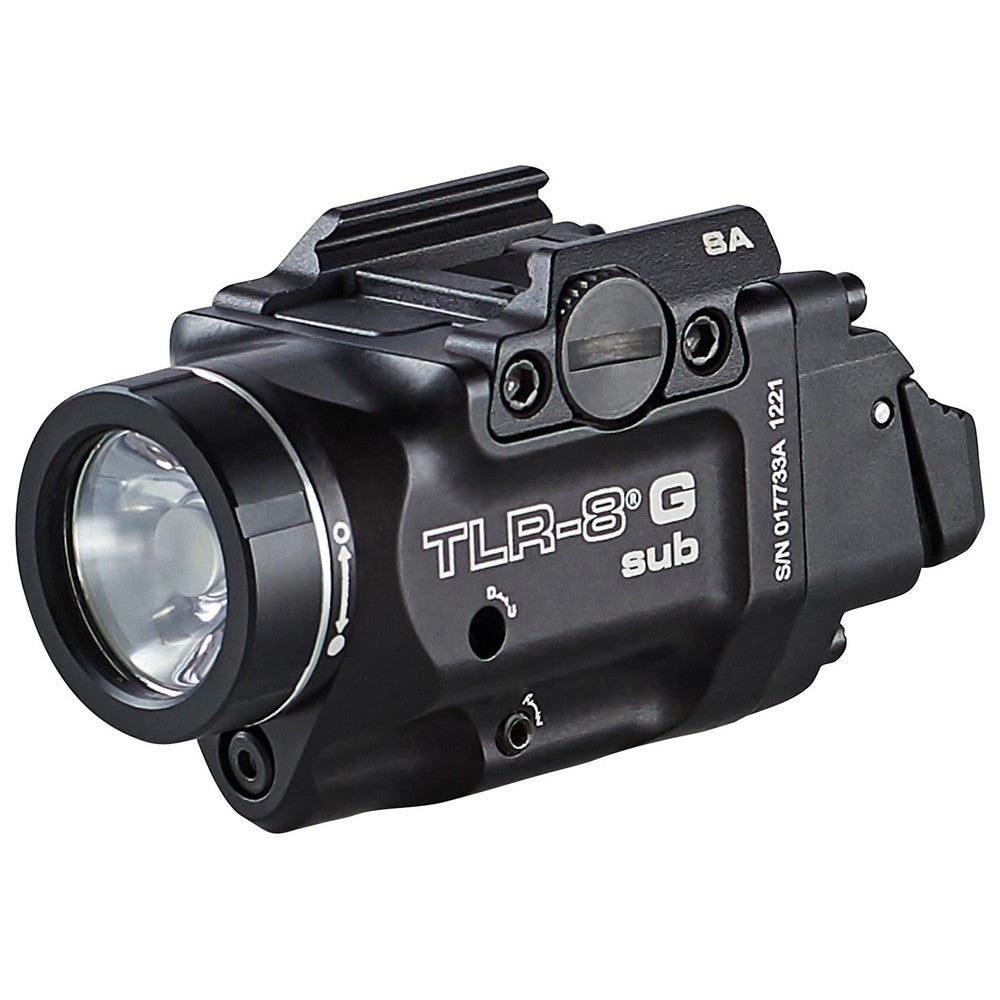 Streamlight 69439 TRL-8 G Sub Gun Light with Green Laser  Black Anodized 500 Lumens White LED Springfield Armory Hellcat