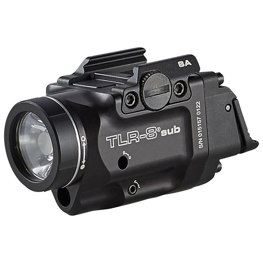 Streamlight 69419 TLR-8 Sub Gun Light with Red Laser  Black Anodized 500 Lumens White LED Springfield Armory Hellcat