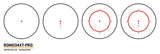 Sig Sauer Electro-Optics SOR44002 Romeo4XT-Pro Flat Dark Earth 1 x 20 mm 2 MOA Red Ballistic Circle Dot Multi Reticle