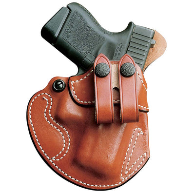 DeSantis Gunhide 028BA21Z0 Cozy Partner  Belt Black Leather Belt Loop Fits 1911 4"-5" Belt 1.50" Wide Right Hand