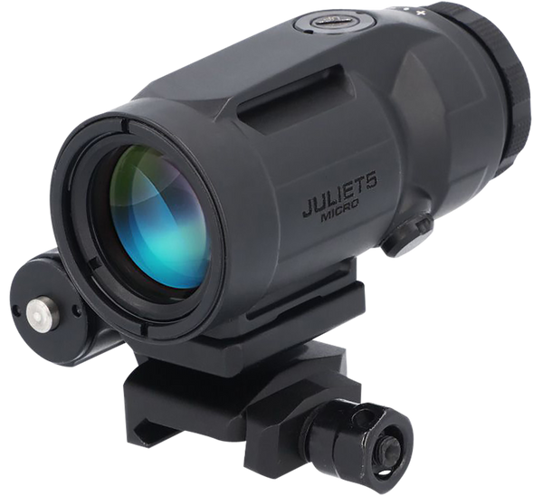 Sig Sauer Electro-Optics SOJ5M001 Juliet5-Micro Magnifier Black 5 x 24 mm