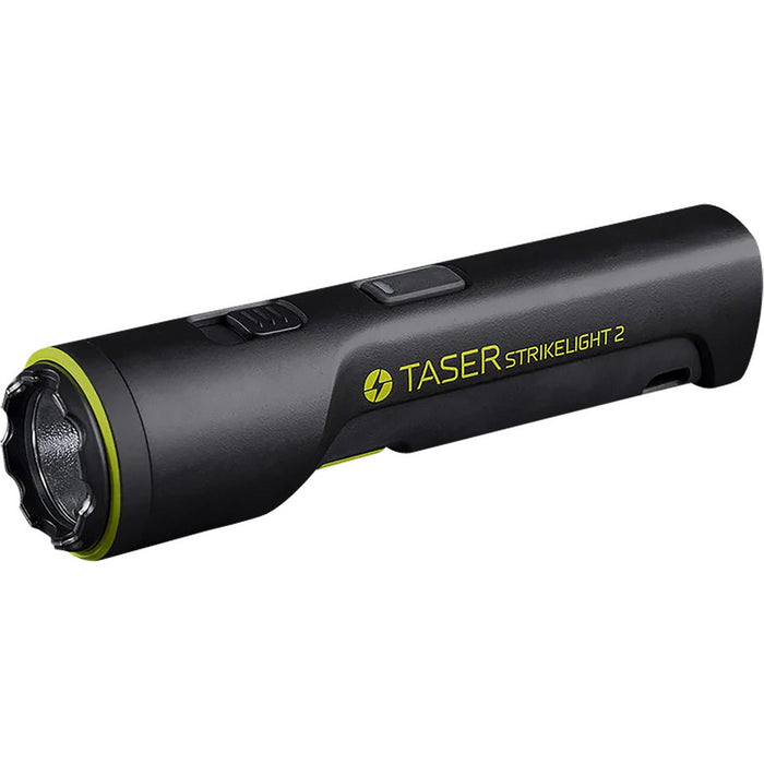 AXON/TASER (LC PRODUCTS) 100245 StrikeLight 2 Stun Gun Black Includes Wrist Strap/ USB Charging Cable