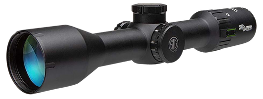 Sig Sauer Electro-Optics SOW63114 Whiskey6 Black 3-18x 44mm 30mm Tube Quadplex Reticle Features Locking Turrets