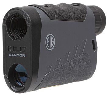 Sig Sauer Electro-Optics SOKCN606 Kilo Canyon Monocular Laser Rangefinder Black/Gray Black Rubber Armor 6x22mm 3000 yds Max Distance LED Display
