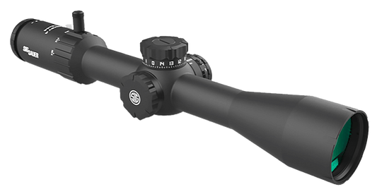 Sig Sauer Electro-Optics SOW45002 Whiskey4 Black 5-20x50mm 30mm Tube, Illuminated MOA Milling Hunter 2.0 Reticle