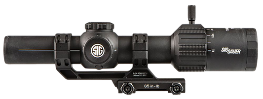 Sig Sauer Electro-Optics SOTM61002 Tango-MSR LPVO Black 1-6x24mm 30mm Tube Illuminated BDC6 Reticle