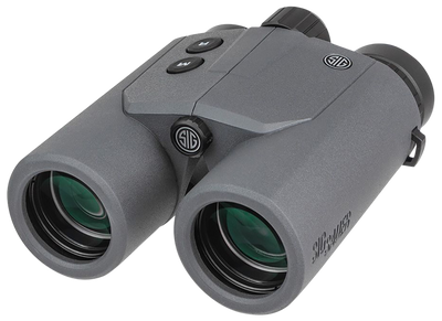 Sig Sauer Electro-Optics SOKCN101 Kilo Canyon Binocular Rangefinder Black Rubber Armor 10x 42mm 1200 yds Max Distance LED Display