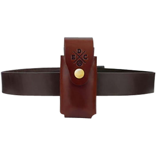 1791 Gunleather HDESSLSCHNA EDC Heavy Duty Easy Slide OWB Chestnut Leather Belt Slide Ambidextrous