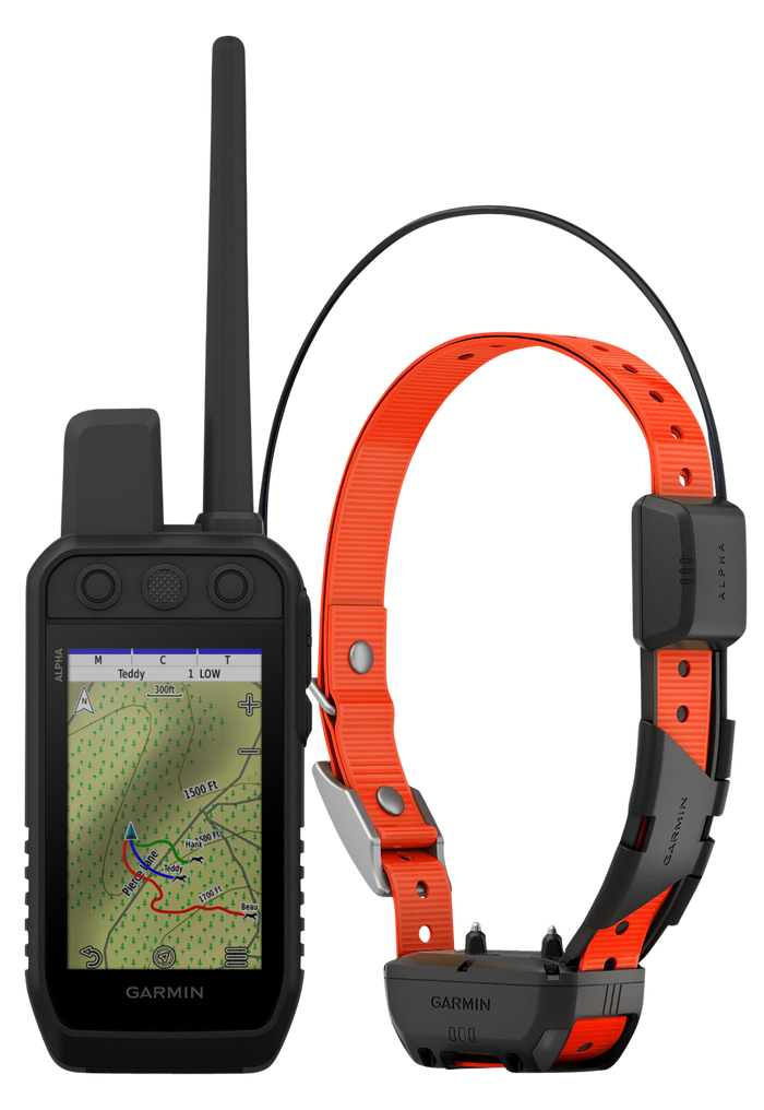 Garmin 0100244762 Alpha 300 Bundle 16GB Memory transflective, color TFT touchscreen Display, Includes Alpha TT 25 Dog Collar
