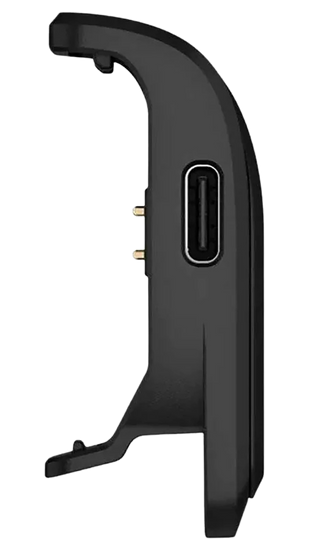 Garmin 0101302304 Charging Clip For Standard Battery Pack Black Compatible with Alpha T20/Alpha TT25