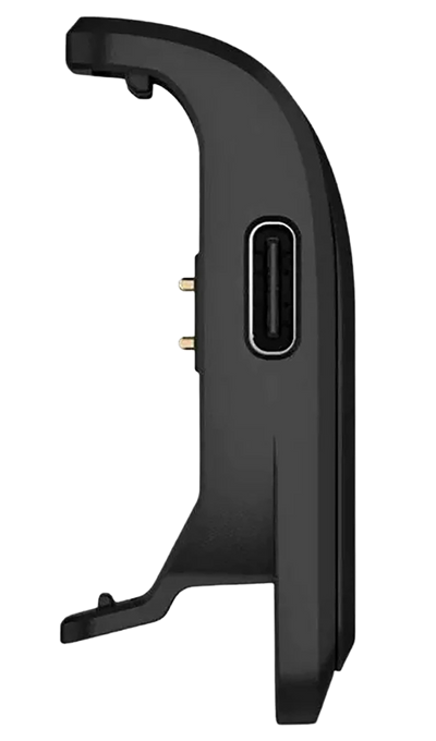 Garmin 0101302304 Charging Clip For Standard Battery Pack Black Compatible with Alpha T20/Alpha TT25