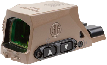 Sig Sauer Electro-Optics SORM1700 Romeo-M17 Coyote Tan 1 x 24 mm 2 MOA Red Dot/32 MOA Circle Multi Reticle