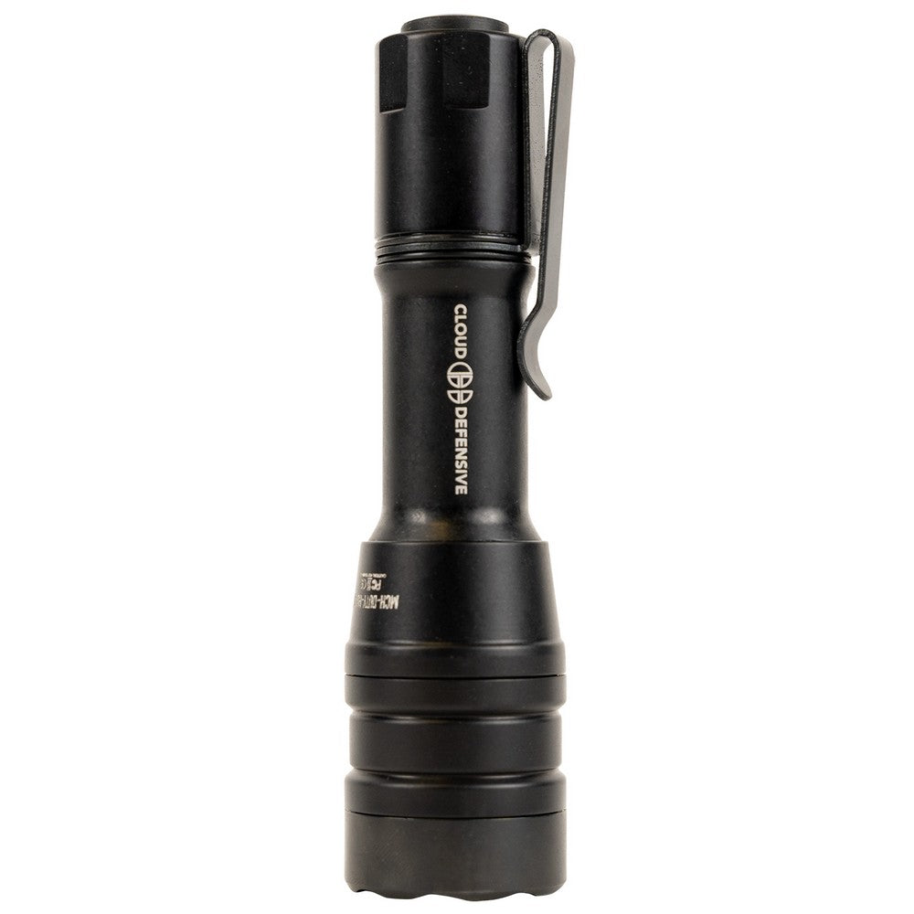 Cloud Defensive CD2203DFPBLK MCH-Duty-HO-DF  Black Anodized 1,800 Lumens White