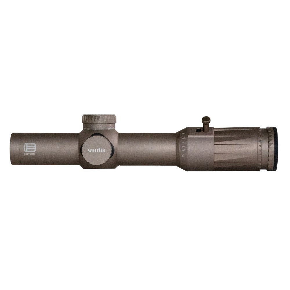 Eotech VDU110FFSR4TAN Vudu  Black 1-10x28mm 34mm Tube, 1 MOA Illuminated Red SR4 MOA Reticle