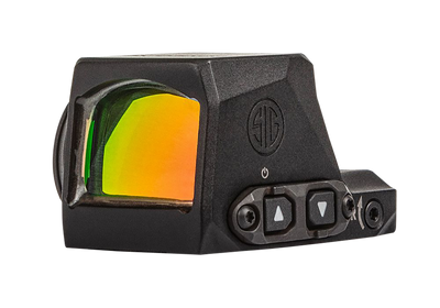 Sig Sauer Electro-Optics SORX1200 Romeo-X Compact Black Anodized 1 x 24 mm 2 MOA Red Dot/32 MOA Circle Multi Reticle