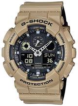 G-shock GA100L8A G-Shock Tactical Brown Stainless Steel Bezel 145-215mm