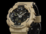 G-shock GA100L8A G-Shock Tactical Brown Stainless Steel Bezel 145-215mm