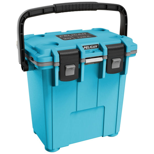 PELICAN 20Q-1-CLBLUGRY 20QT ELITE COOLER BLU/GRY