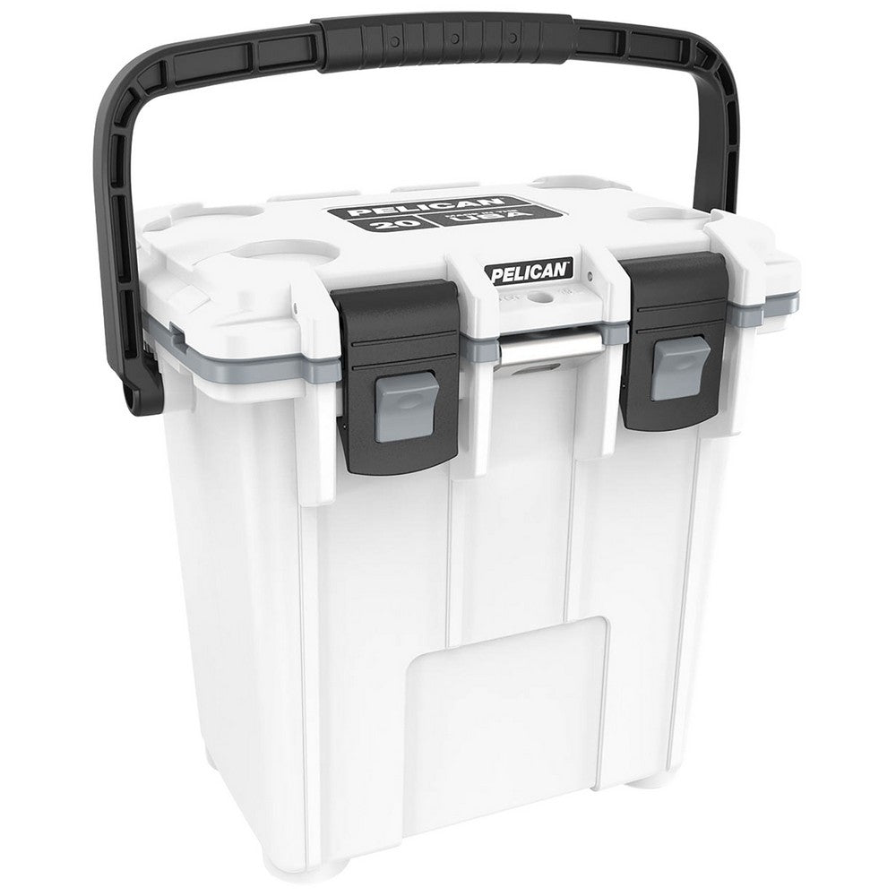 PELICAN 20Q-1-WHTGRY 20QT ELITE COOLER WHT/GRY