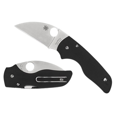 Spyderco C230GPWC Lil' Native  2.44" Folding Wharncliffe Plain CPM S30V SS Blade/Black Textured G10 Handle Includes Pocket Clip