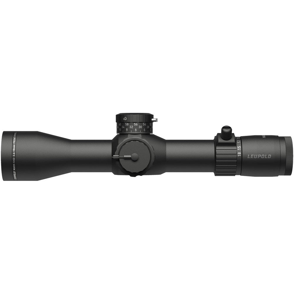 Leupold 182944 Mark 5HD  Matte Black 3.6-18x44mm, 35mm Tube FFP PR2 MOA Reticle