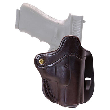 1791 Gunleather ORPDH2.3SBRR Optic Ready Paddle Holster OWB Size 2.3 Signature Brown Leather Right Hand