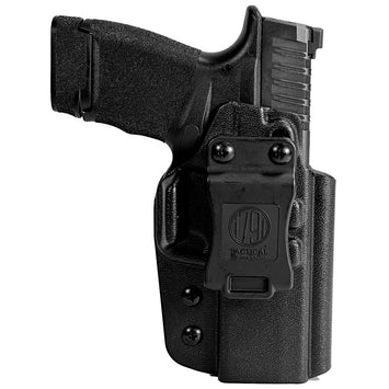 1791 Gunleather TACIWBHCPROBLKR Tactical  IWB Black Kydex Compatible w/ Springfield Hellcat Pro Belt Clip Right Hand