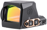 Sig Sauer Electro-Optics SORX1208 Romeo-X Compact Rose Black Anodized/Rose Gold 1 x 24 mm 2 MOA Red Dot/32 MOA Circle Multi Reticle