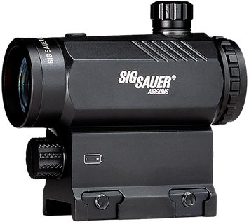Sig Sauer Airguns AIRR5 AIR R5 Mini Red Dot Sight Black Anodized 1 x 20 mm 3 MOA Red Dot