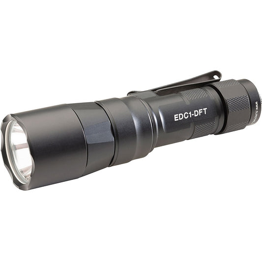 SureFire EDC1DFTBK  Everyday Carry Series Black Anodized 25/350/650 Lumens White LED