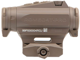 Sig Sauer Electro-Optics SOR44102 Romeo4T Pro Flat Dark Earth 1 x 20 mm 2 MOA Red Quad Ballistic Dot/65 MOA Circle
