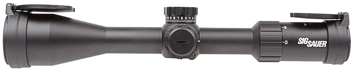 Sig Sauer Electro-Optics SOW42004 Whiskey4 Black 2.5-10x 42mm 30mm Tube Illuminated Hellfire Quadplex Reticle
