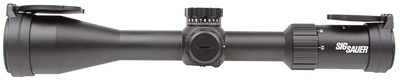 Sig Sauer Electro-Optics SOW42004 Whiskey4 Black 2.5-10x 42mm 30mm Tube Illuminated Hellfire Quadplex Reticle