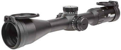 Sig Sauer Electro-Optics SOW42004 Whiskey4 Black 2.5-10x 42mm 30mm Tube Illuminated Hellfire Quadplex Reticle