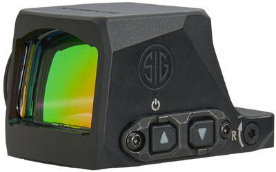 Sig Sauer Electro-Optics SORX1400 Romeo-X Enclosed Black 1 x 24 mm 2 MOA Red Dot/32 MOA Circle Multi Reticle