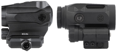 Sig Sauer Electro-Optics SORJ5X201 Romeo5XDR and Juliet5 Micro Combo Kit Black 1x/5x 20 mm x 24 mm 2 MOA Red Dot/65 MOA Circle Multi Reticle