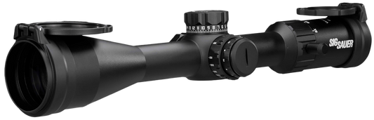 Sig Sauer Electro-Optics SOW46001 Whiskey4 Black 6-24x50mm 30mm Tube MOA Milling Hunter 2.0 Reticle