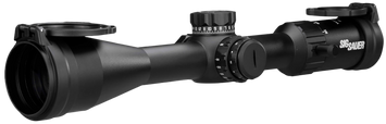 Sig Sauer Electro-Optics SOW46001 Whiskey4 Black 6-24x50mm 30mm Tube MOA Milling Hunter 2.0 Reticle