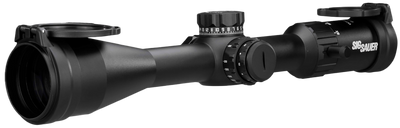 Sig Sauer Electro-Optics SOW46001 Whiskey4 Black 6-24x50mm 30mm Tube MOA Milling Hunter 2.0 Reticle