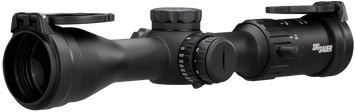 Sig Sauer Electro-Optics SOW42003 Whiskey4 Black 2.50-10x 42mm 30mm Tube Quadplex Reticle