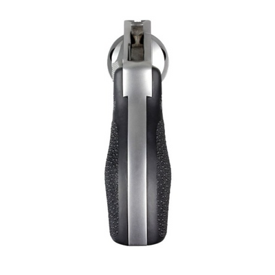 Hogue 61000 Rubber Bantam Black Rubber with Finger Groove for S&W J Frame with Round Butt