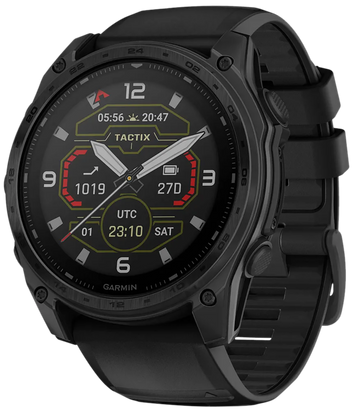 Garmin 0100340700 Tactix 8 Solar GPS/Smart 32GB Memory, Black Band, AMOLED Display, Compatible w/ iPhone/Android