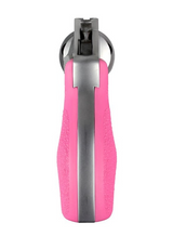 Hogue 61007 Rubber Bantam Cobblestone Pink Rubber with Finger Grooves for S&W J Frame with Round Butt