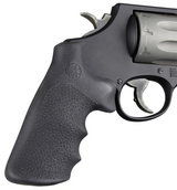 Hogue 19022 Conversion Grip Pistol Grip w/ Finger Grooves Black Overmolded Rubber Fits S&W K/L/N/X/Z Frame