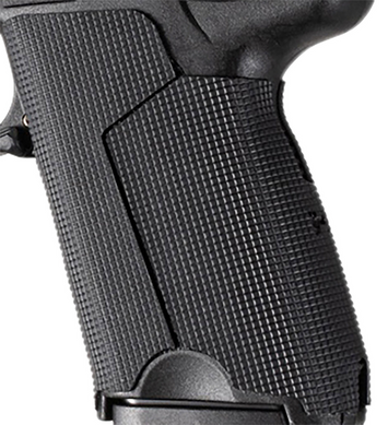 Hogue 17918 Wrapter Black Rubber Fits H&K USP Compact