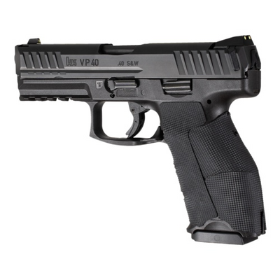Hogue 17958 Wrapter Size Black Block Texture Rubber Fits H&K VP9/VP40