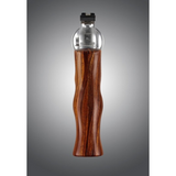 Hogue 80800 Fancy Hardwood Brown Cocobolo Hardwood with Finger Grooves for Ruger GP100, Super Redhawk