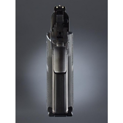 Hogue 14000 Rubber Grip Black Rubber with Finger Grooves for Para Ordnance P-14